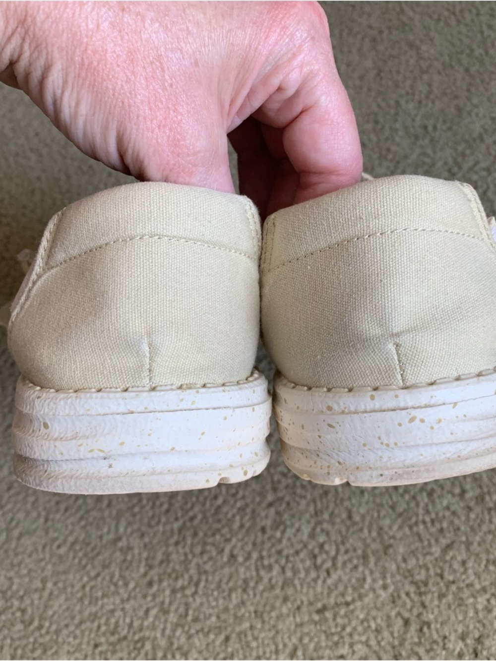 Hey Dude Women's Wendy Slip-On Loafers in Light Beige - Picture 8 of 9